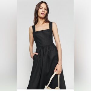 Reformation Frieda Linen Dress